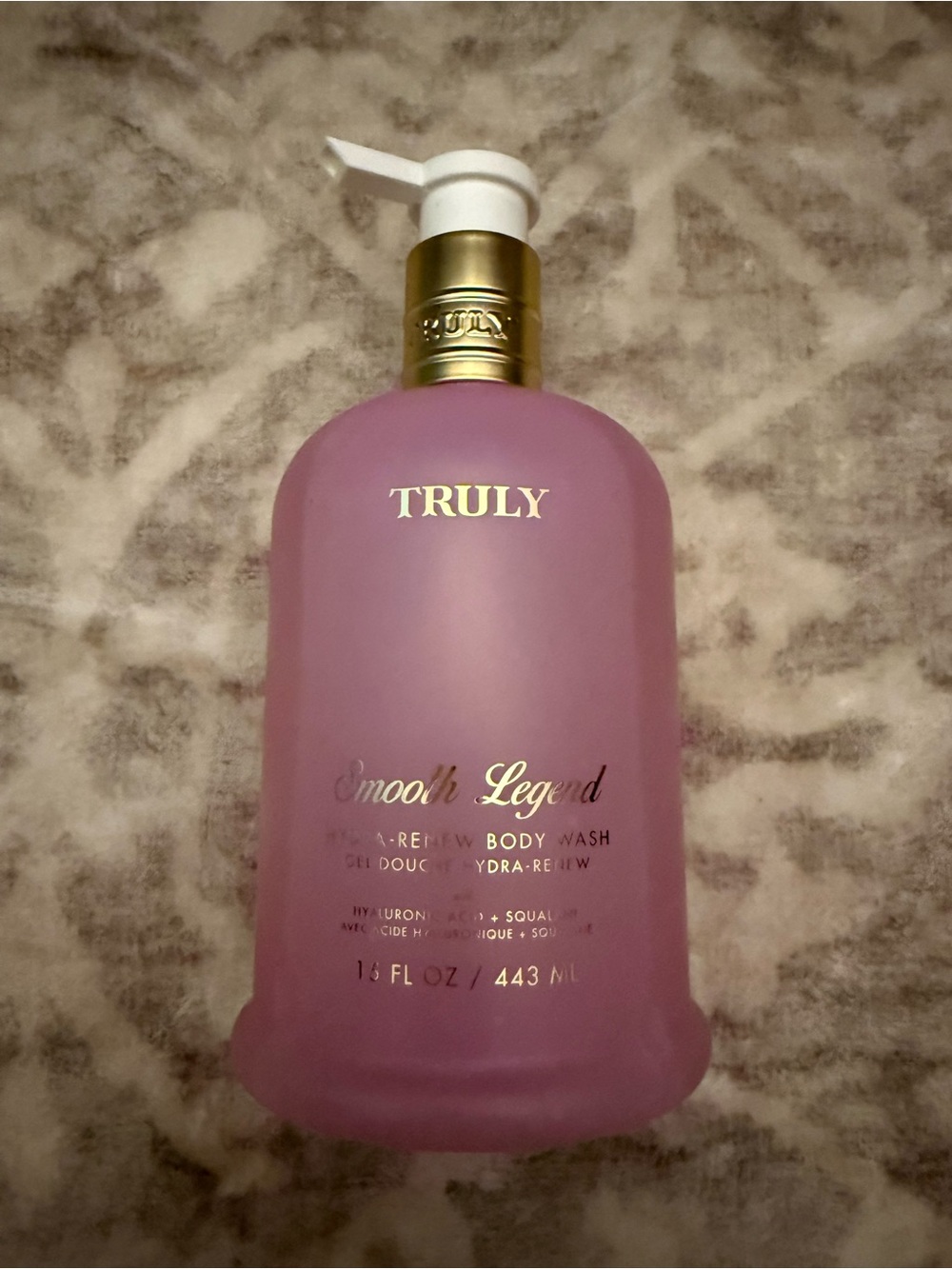 Truly Beauty Smooth Legend Hydra-Renew Body Wash 15 oz Hyaluronic Acid New